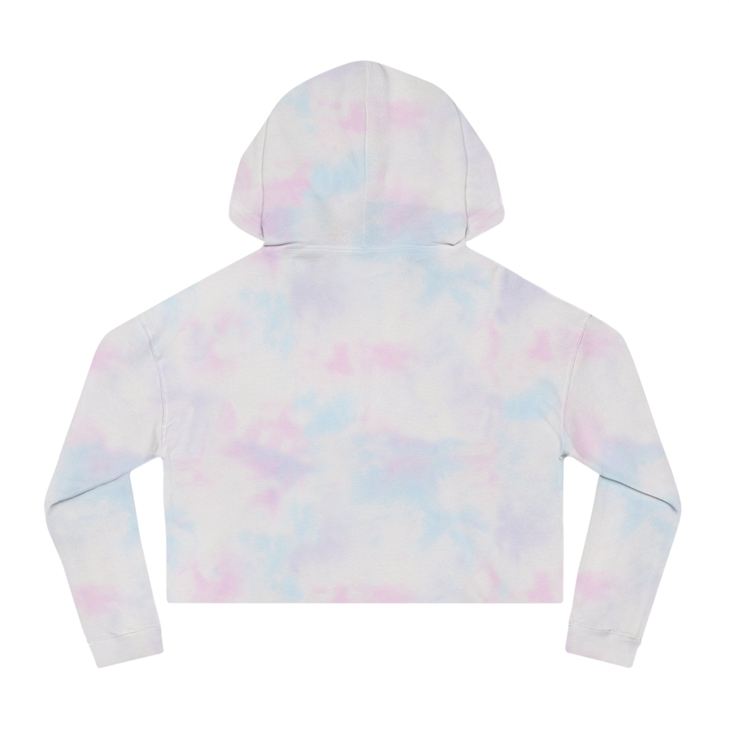 Cropped Tie-Dye Hoodie