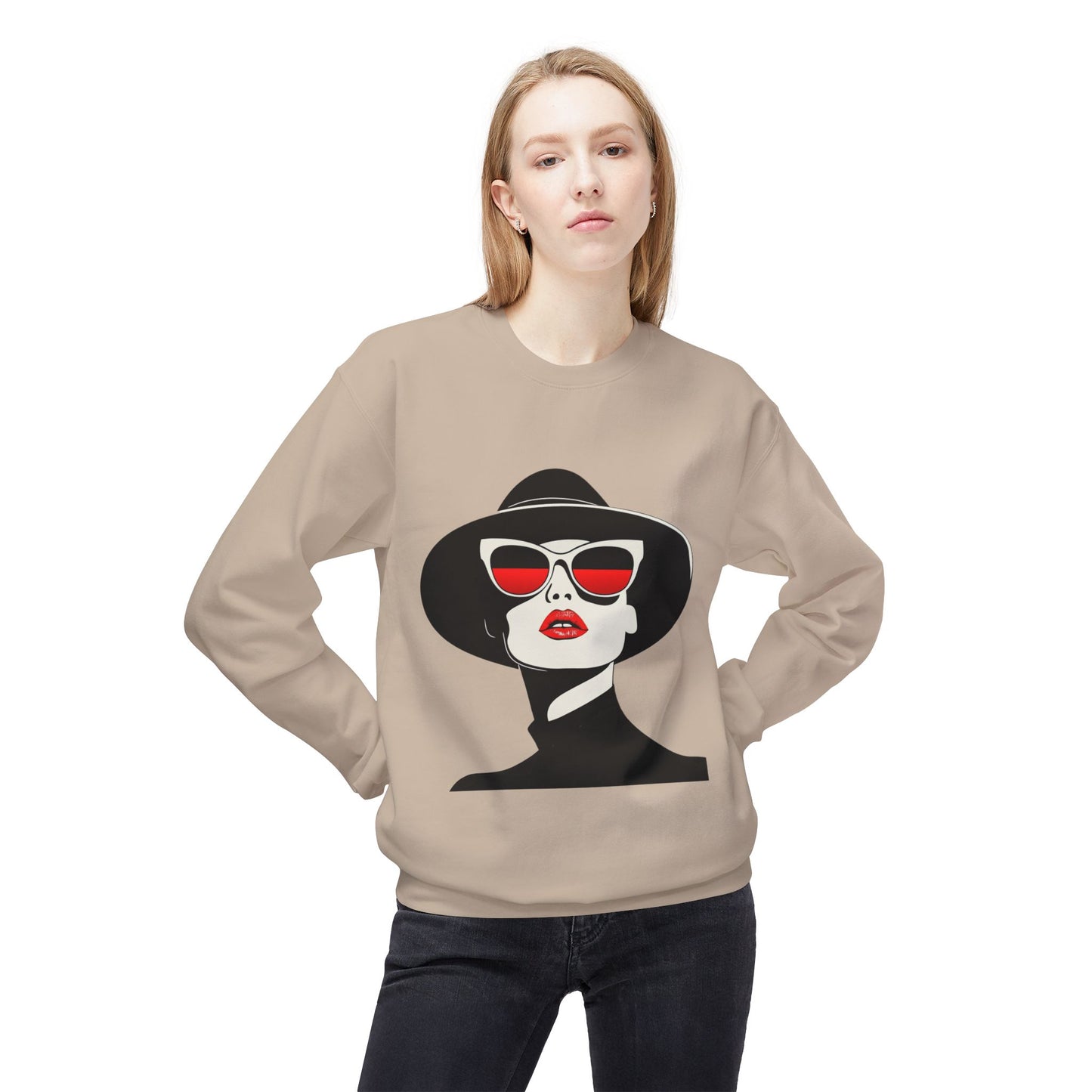 Midweight Softstyle Fleece Crewneck Sweatshirt