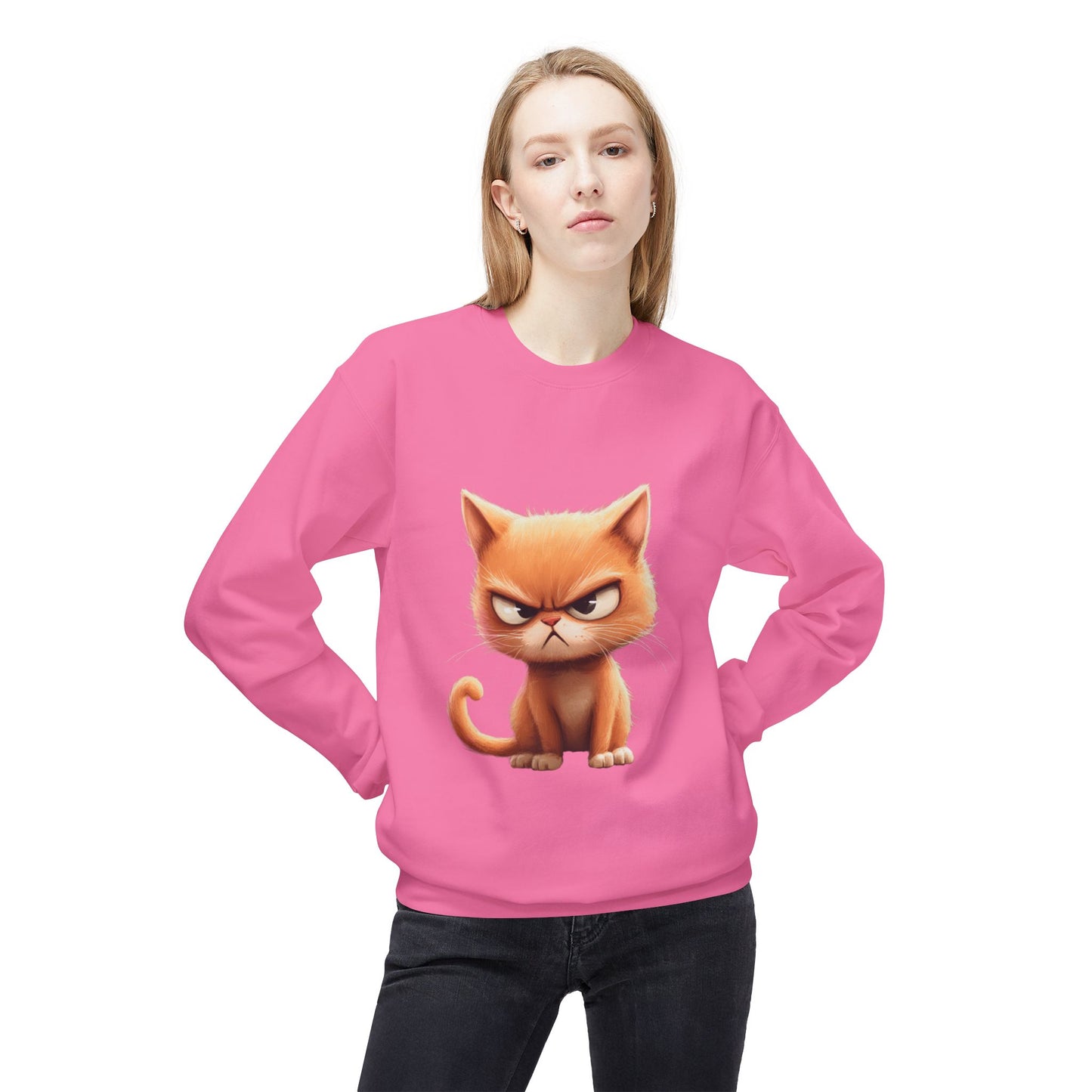 EcoCozy Midweight Fleece Crewneck Sweatshirt