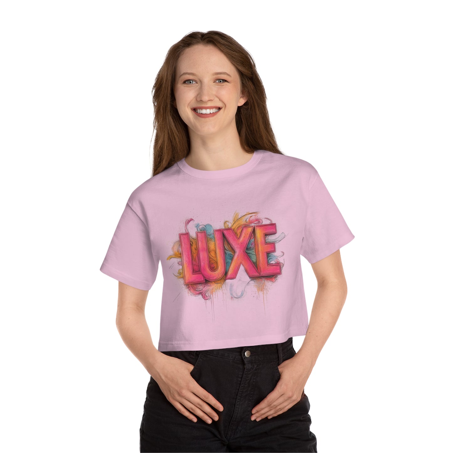 Luxe Heritage Crop Tee