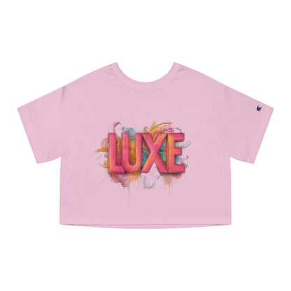 Luxe Heritage Crop Tee