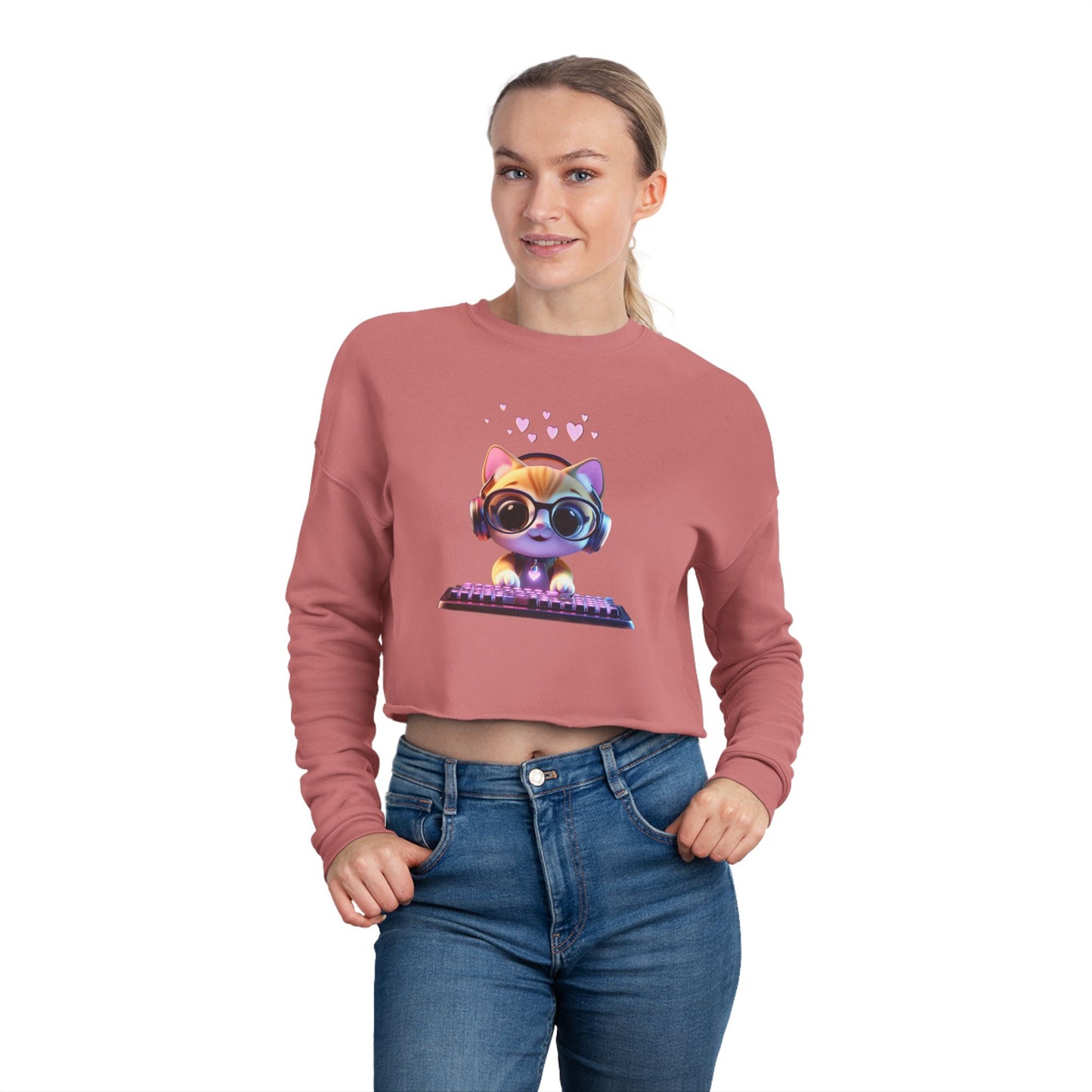 Women's Luxe Cropped Sweatshirt