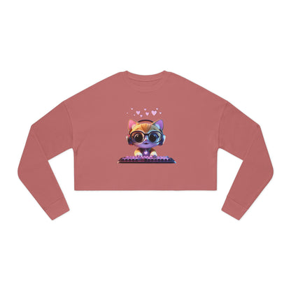 Women's Luxe Cropped Sweatshirt