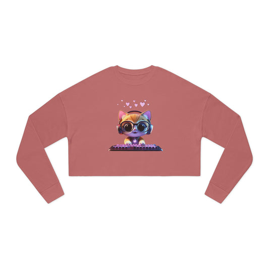 Women's Luxe Cropped Sweatshirt