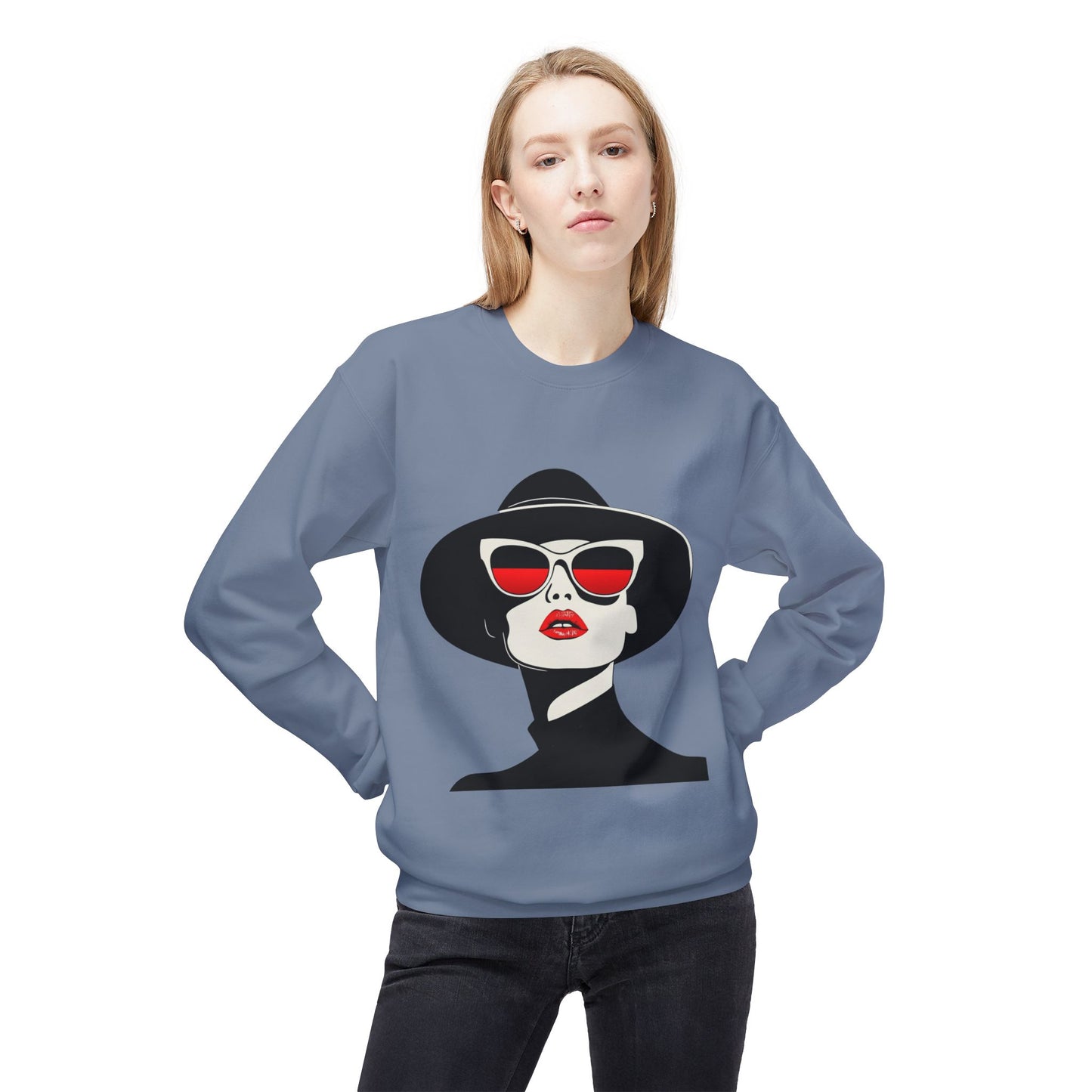 Midweight Softstyle Fleece Crewneck Sweatshirt