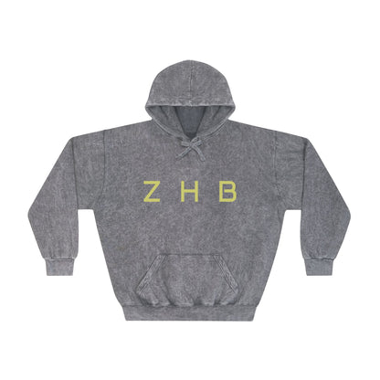 Retro Vibe Mineral Wash Hoodie