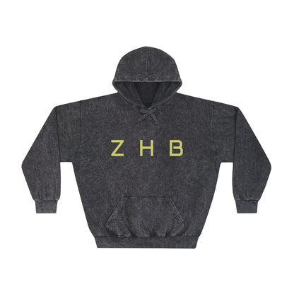 Retro Vibe Mineral Wash Hoodie