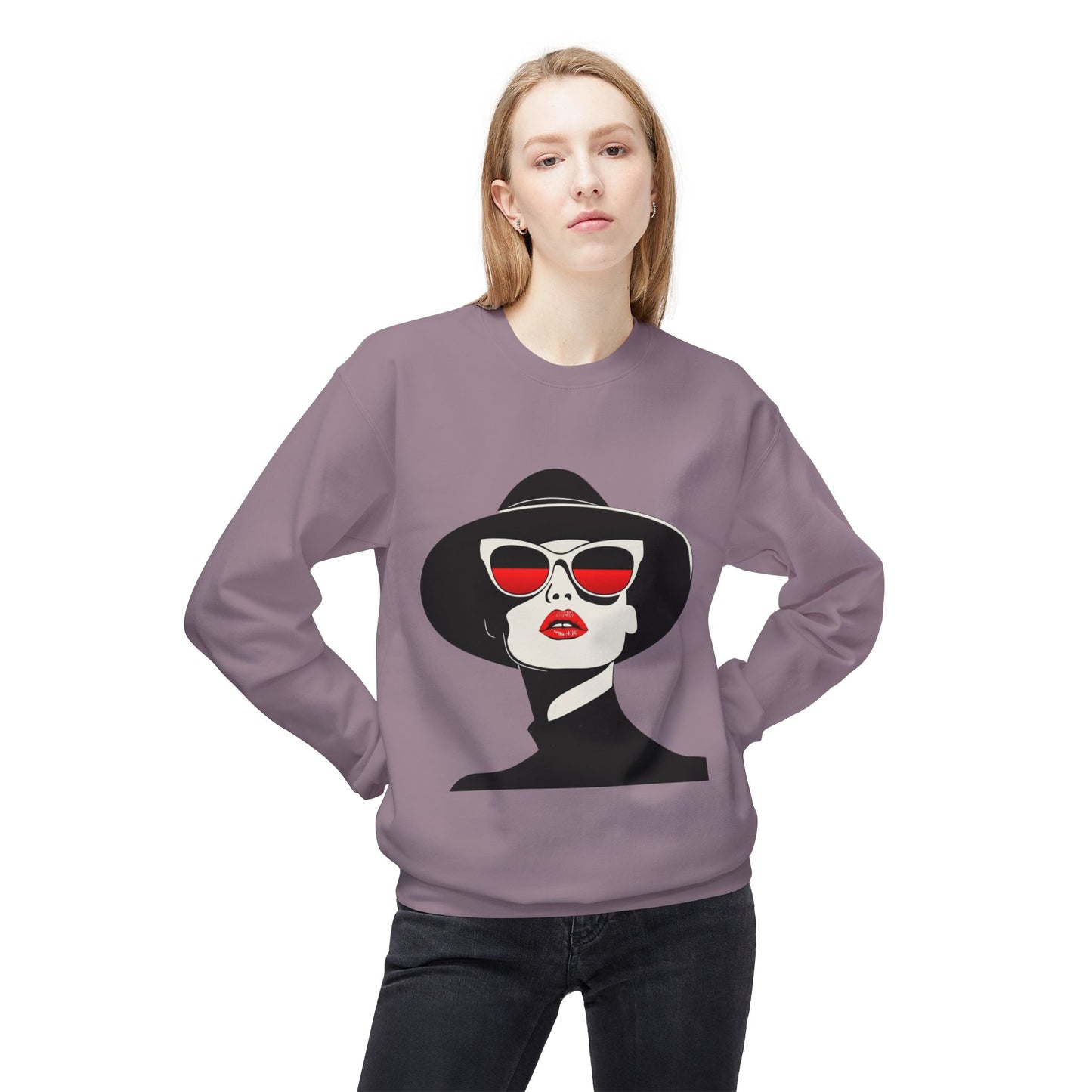 Midweight Softstyle Fleece Crewneck Sweatshirt